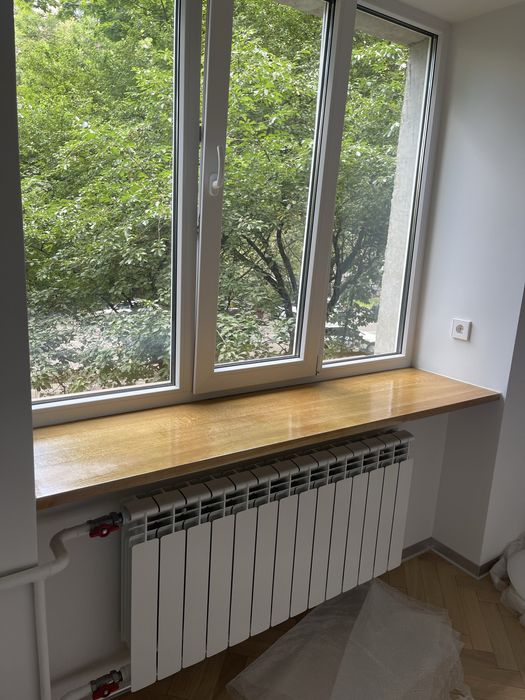 Підвіконник з дерева підвіконня деревяні стільниці від виробника