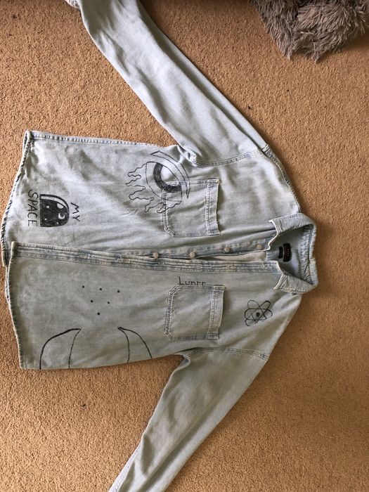 Джинсовая рубашка Zara