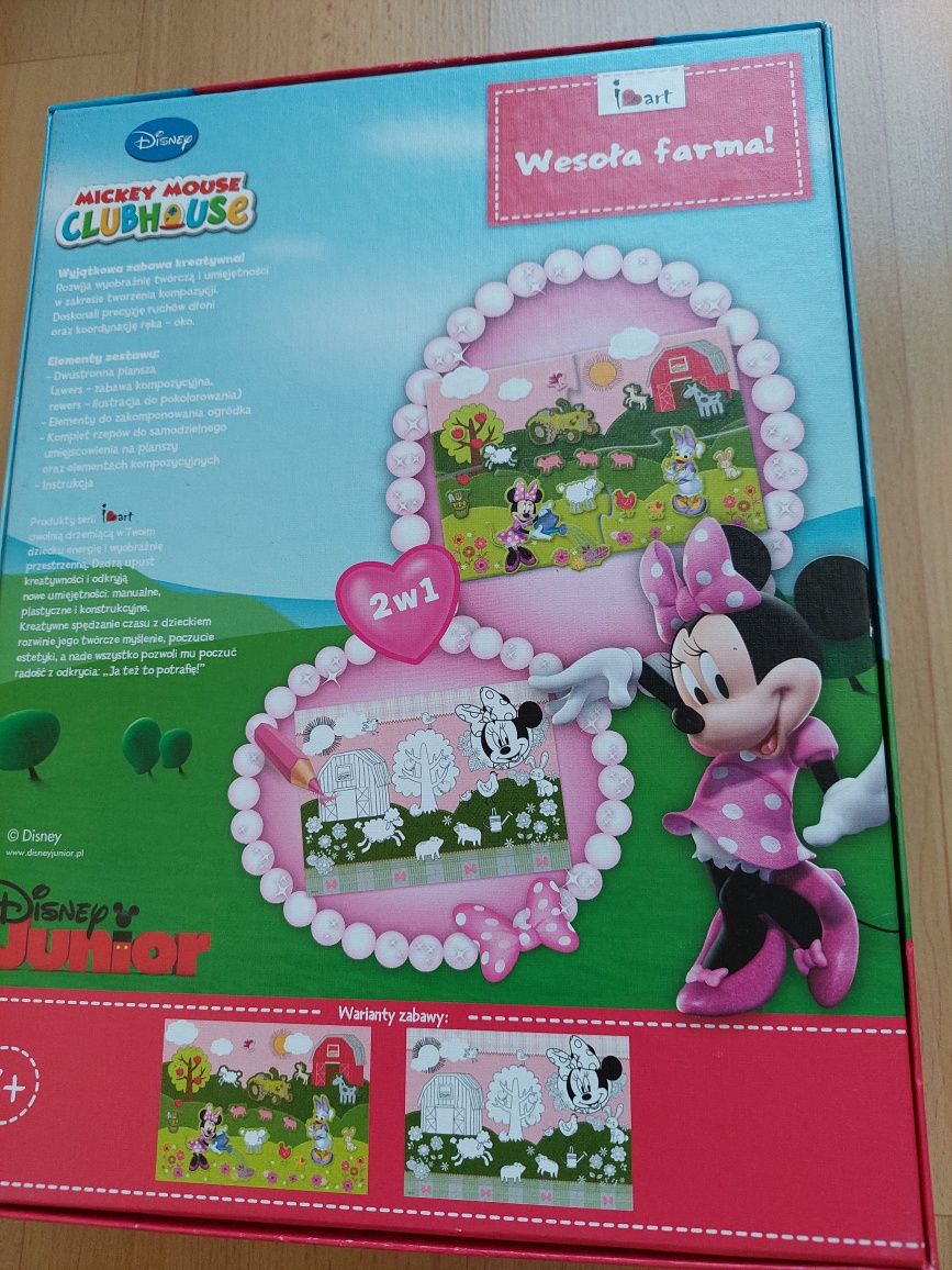 Gra kreatywna Wesoła Farma Mickey Mouse