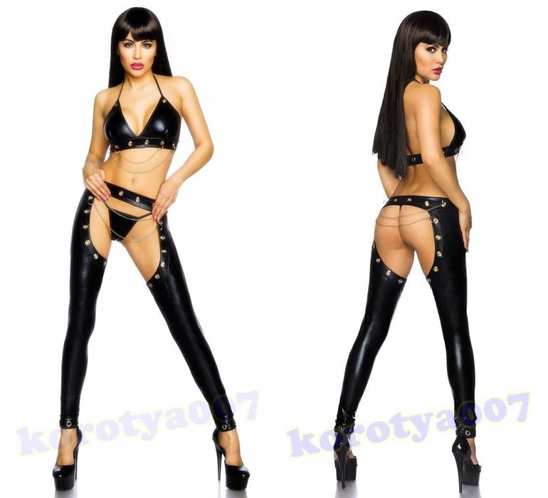 Черное соблазнительное боди и лиф бюст секси sexy Latex Латекс sex 18+