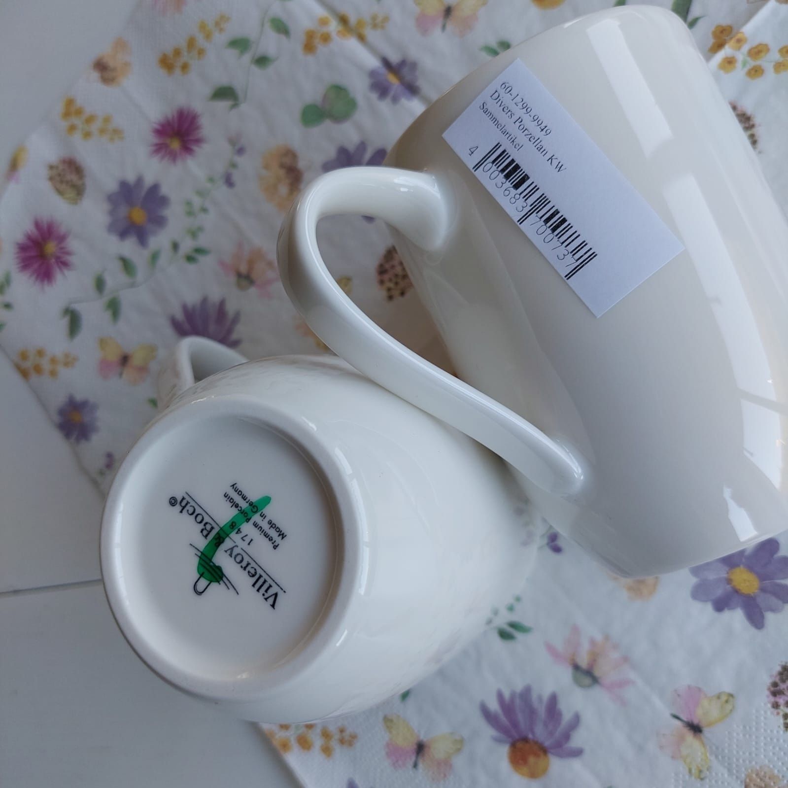 Villeroy Boch kubek pojemność 360ml, nowy prezentuje się wyśmienicie.