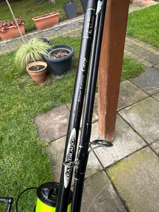 Wędki karpiowe Sonik oraz daiwa