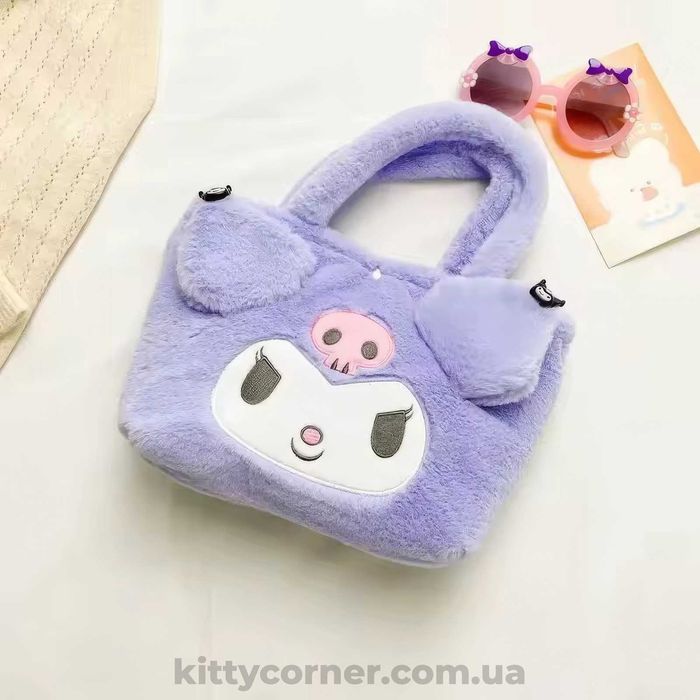 Плюшева сумка/шопер/Kuromi/Hello Kitty/Cinnamoroll/My Melody