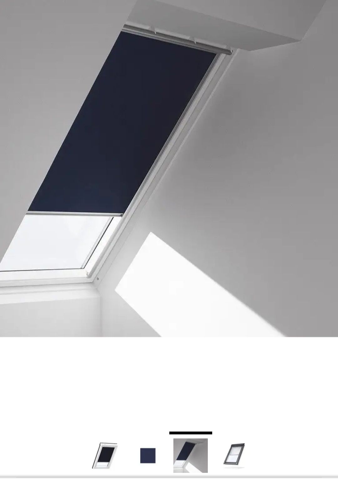 Затемнюючі штори для мансардного вікна Velux DKL PO8 408 1100