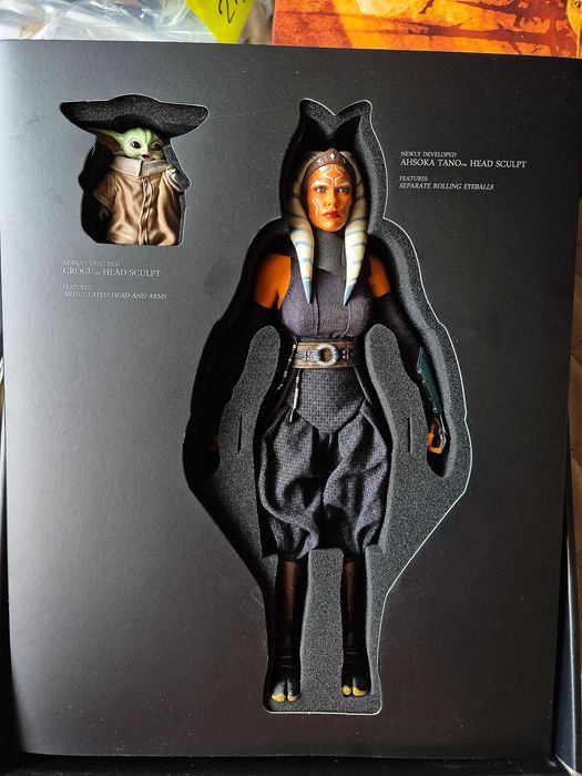 Figurka Hot Toys 1:6 Star Wars The Mandalorian Ahsoka Tano and Grogu