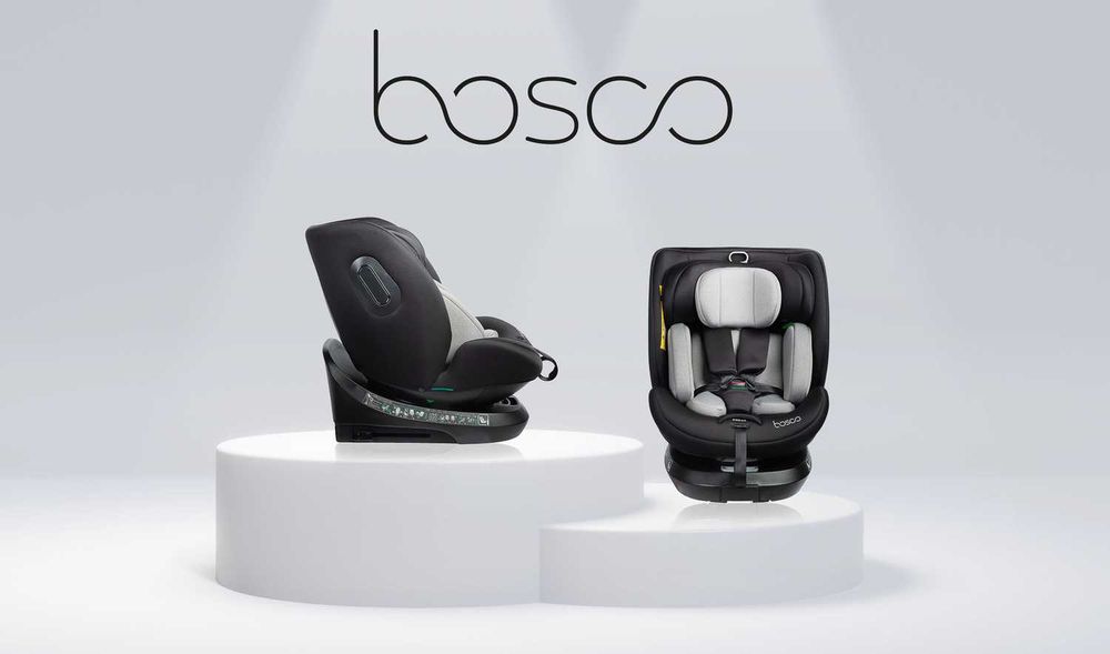 Fotelik samochodowy I-SIZE BOSCO 40-150 cm Foteliki dla dziecka