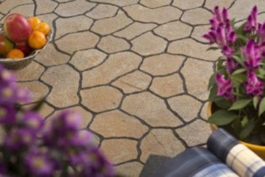 Monoryt piaskowy kostka brukowa