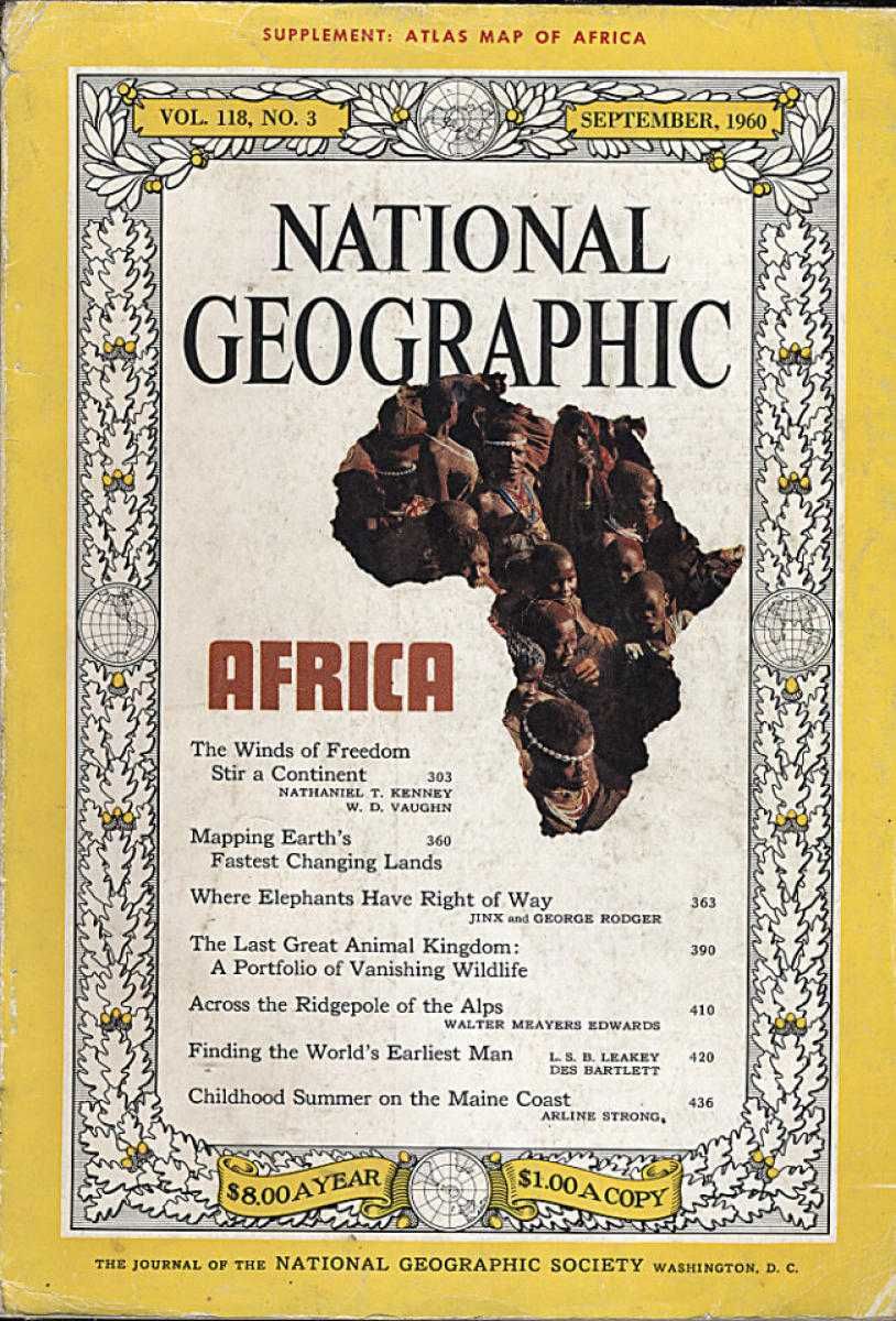 National Geographic vintage clássico