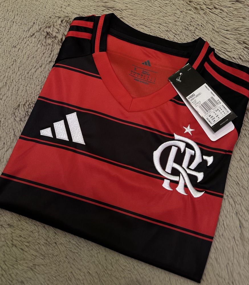 Camisola Flamengo Home 2025/26 Torcedor Nova Envio Rapido