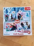 Trefl puzzle 4w1 Frozen Elza