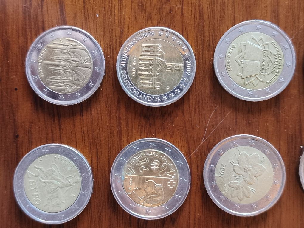 Vendo moedas raras 2€