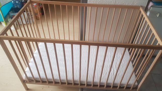 łóżeczko niemowlece plus materac