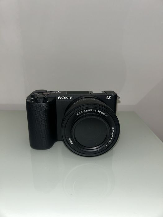 Conjunto Sony - Câmara + Microfone + Objetiva
