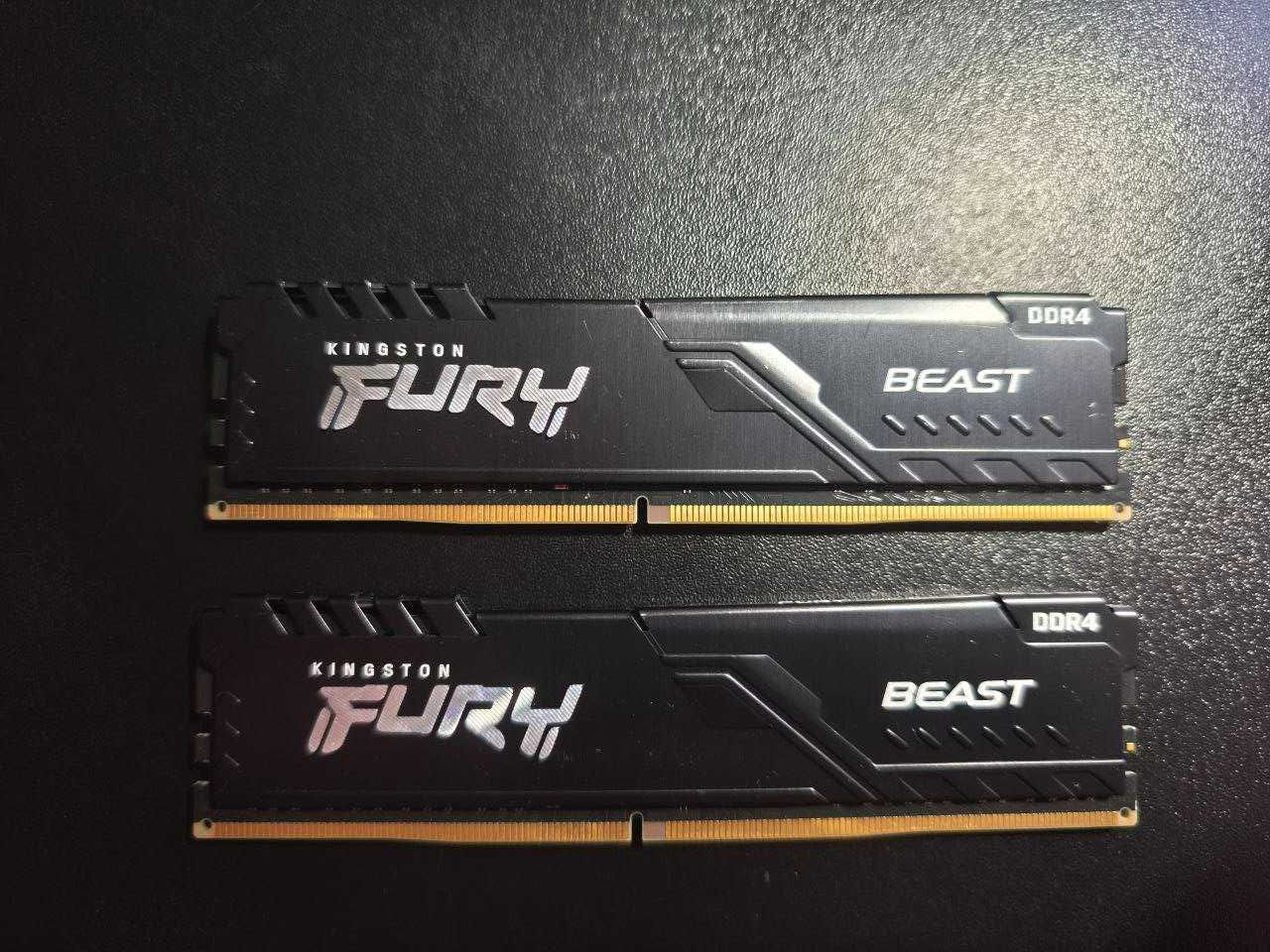 Оперативна пам’ять Kingston Fury DDR4-3200 2x8GB PC4-25600