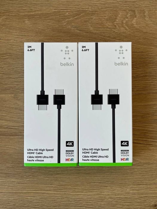 Кабель Belkin UltraHD High Speed 8K/4K HDMI Cable 2m для Apple TV Sony