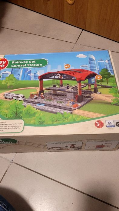 Kolejka drewniana - dworzec główny playtive