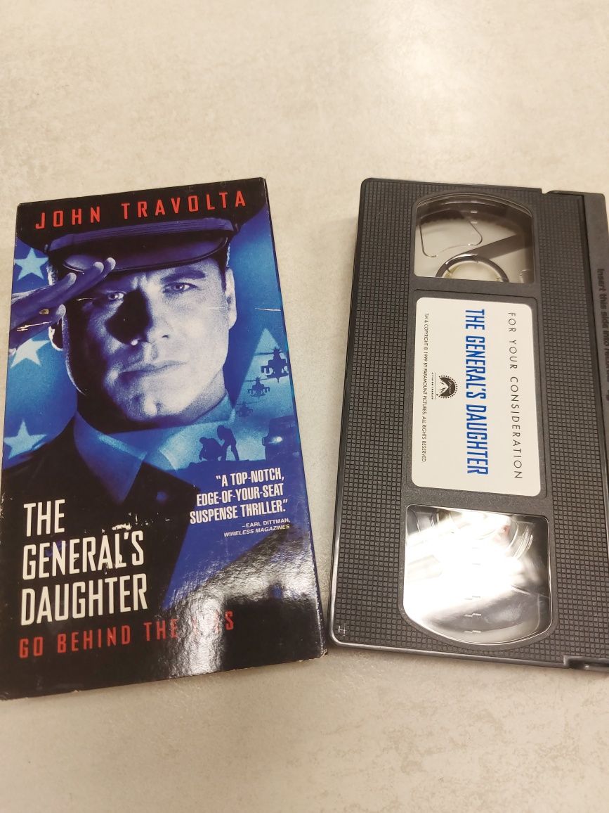 The Generals Daughter. John Travolta. Kaseta vhs