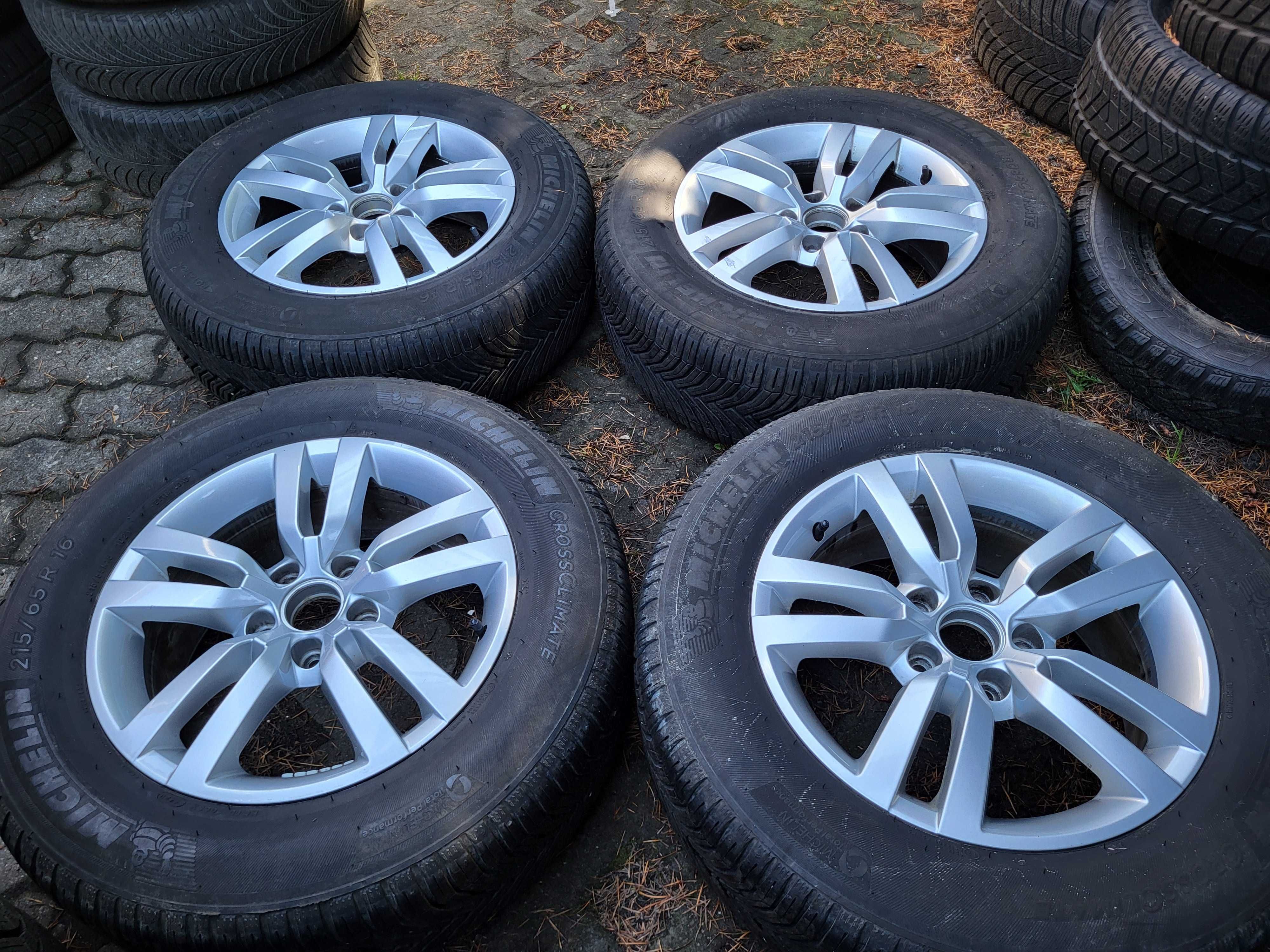 Koła 16" 5x112 VW Tiguan Audi Q3 z oponami całorocznymi 2020 r.