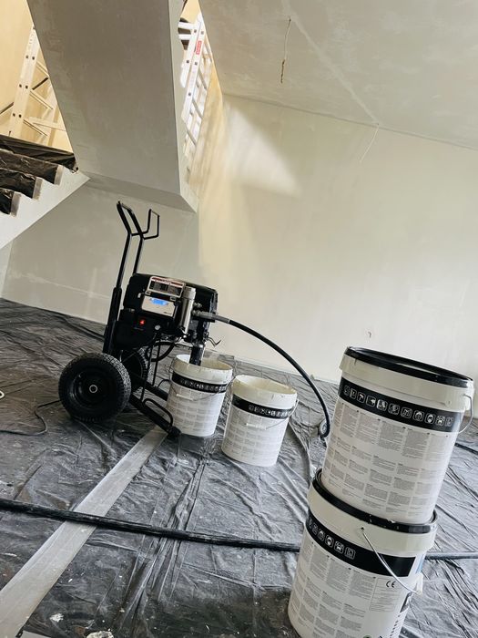 Gładzie Natryskowe | Malowanie Natryskowe | Szpachlowanie | Malowanie