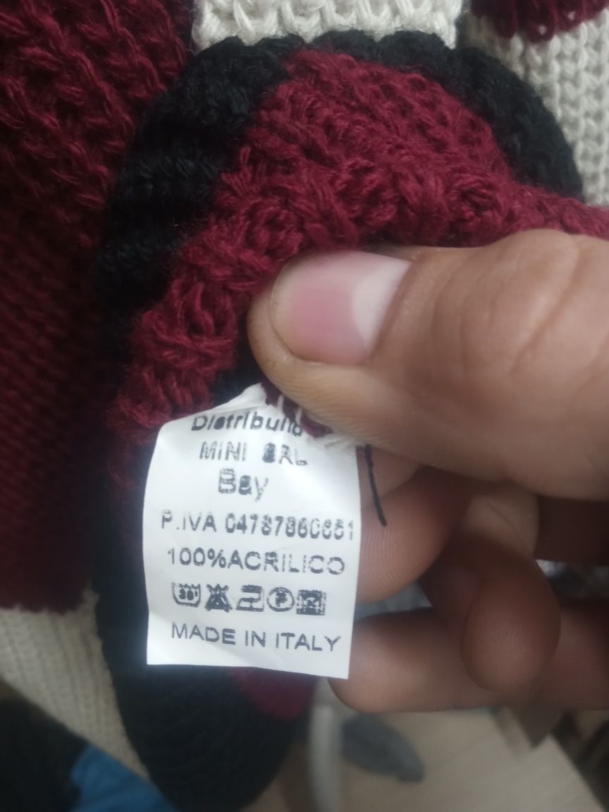Sweter 3kolory produkcja włoska BAY wyprzedaż