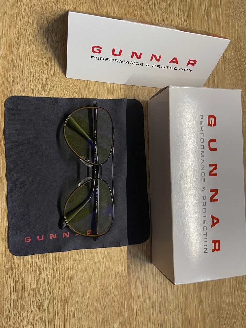 Окуляри Gunnar Maverick Gunmetal Amber