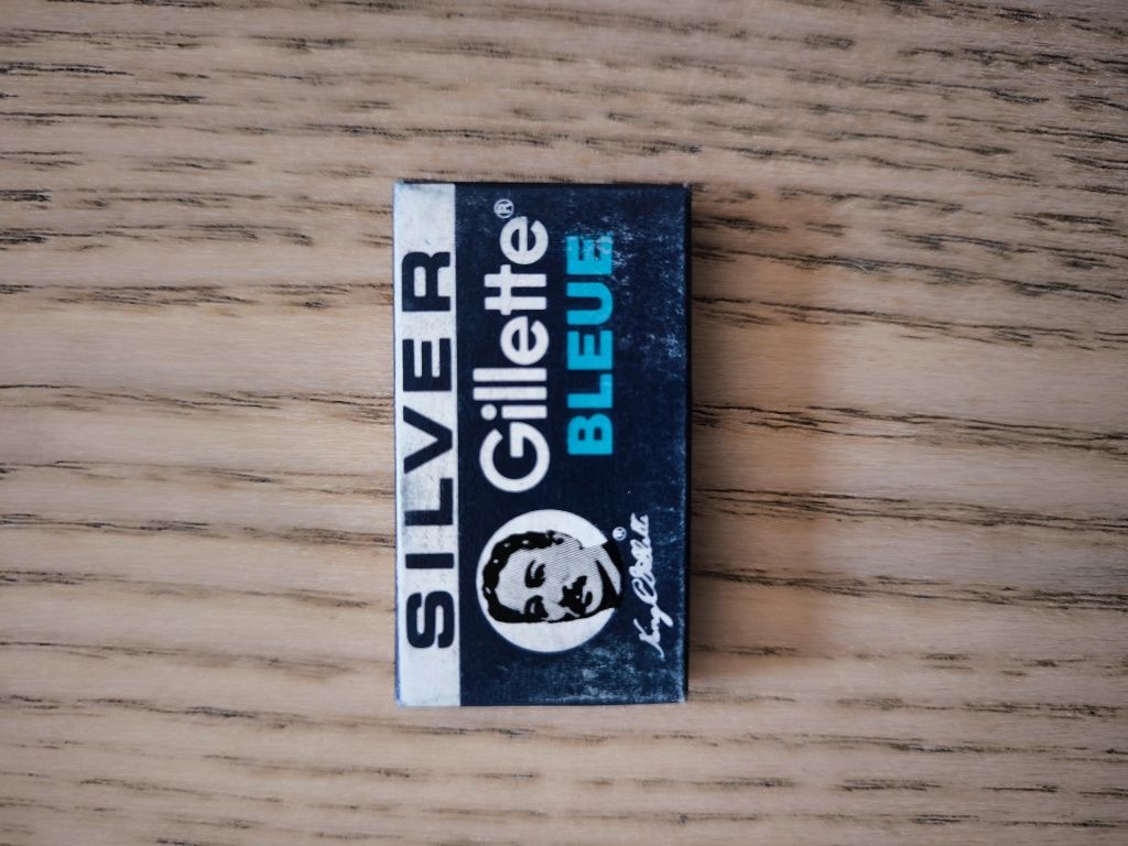 Żyletki Gillette Bleue Silver 16 paczek po 5 szt. PRL USA