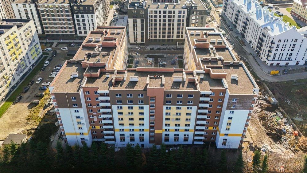 1-но кімнатна 26.1м2 апартаменти в ЖК (Компаньйон) 30% перший внесок