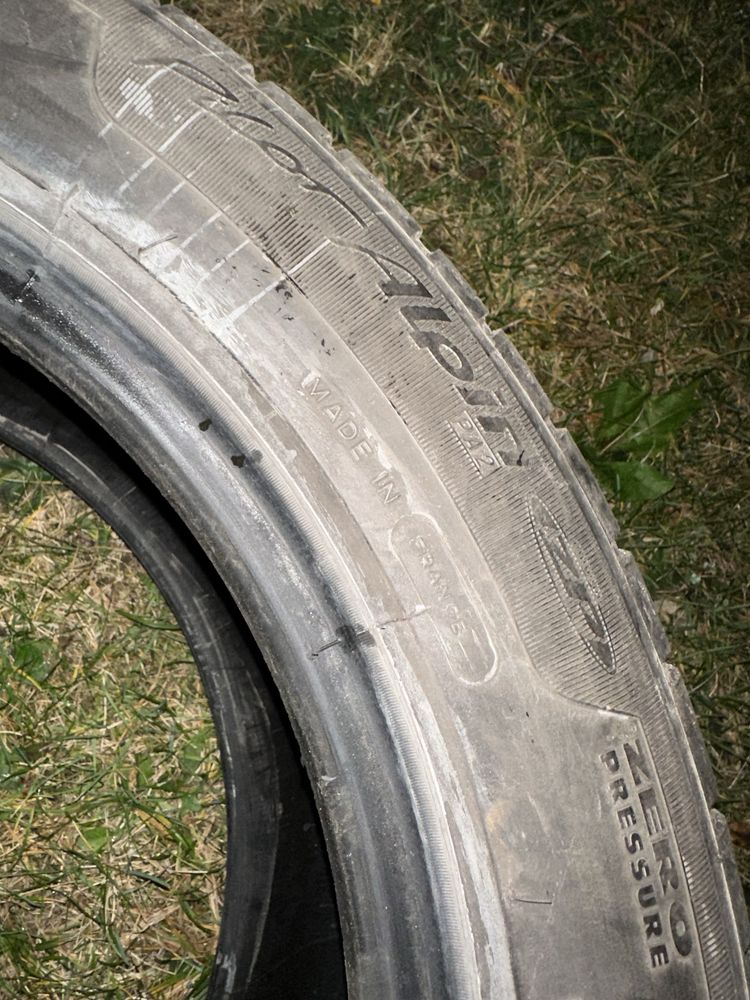 Зимов автошини Michelin, б/ у, 245/50 R18 Run flat