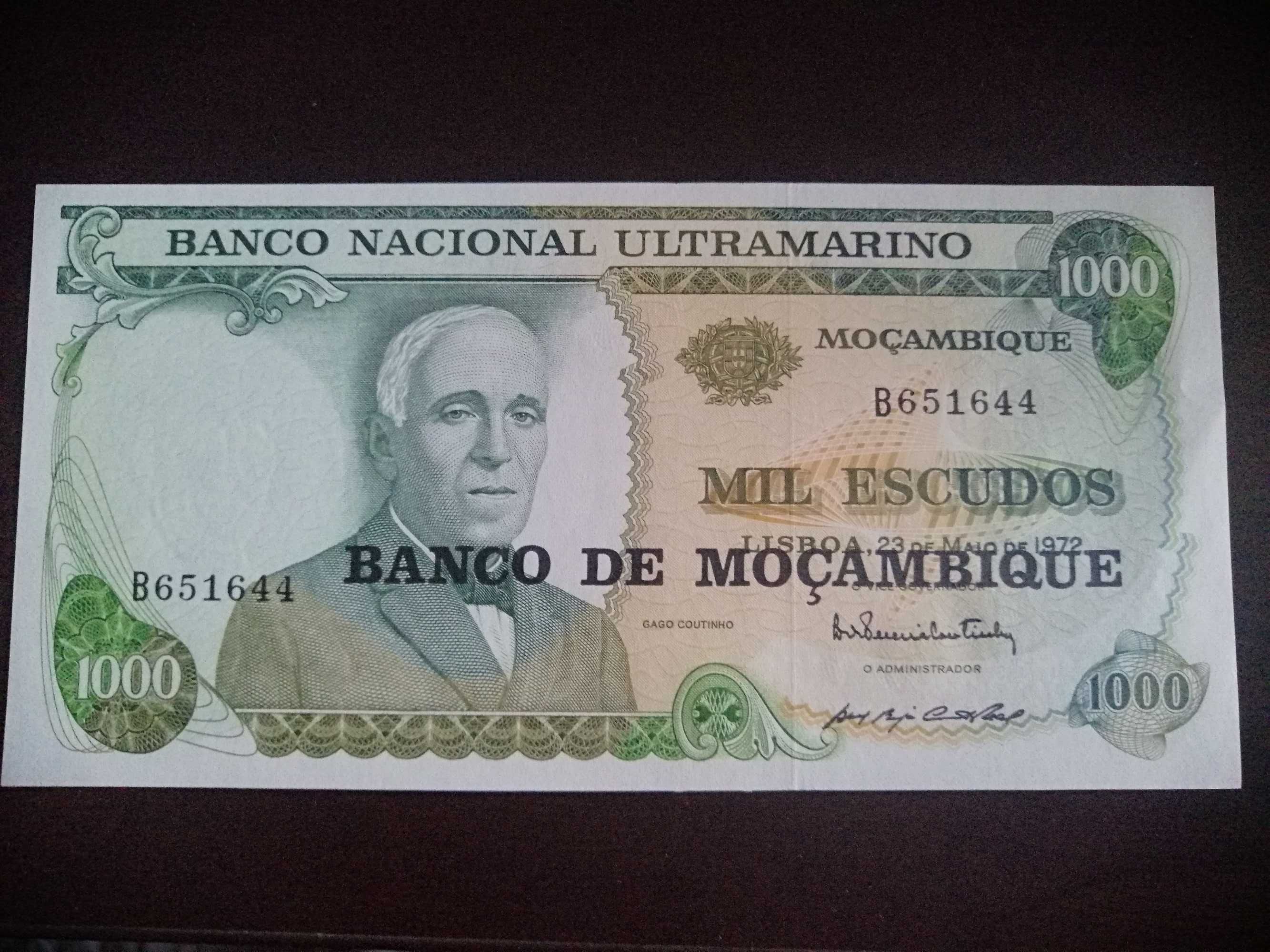 Banknot Mozambik 1000