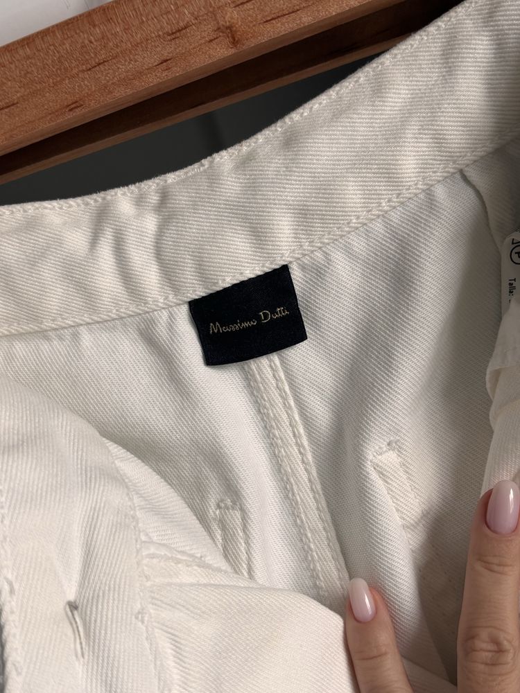 Massimo Dutti | Штани джинси брюки Wide Leg | XS–S | 100% бавовна