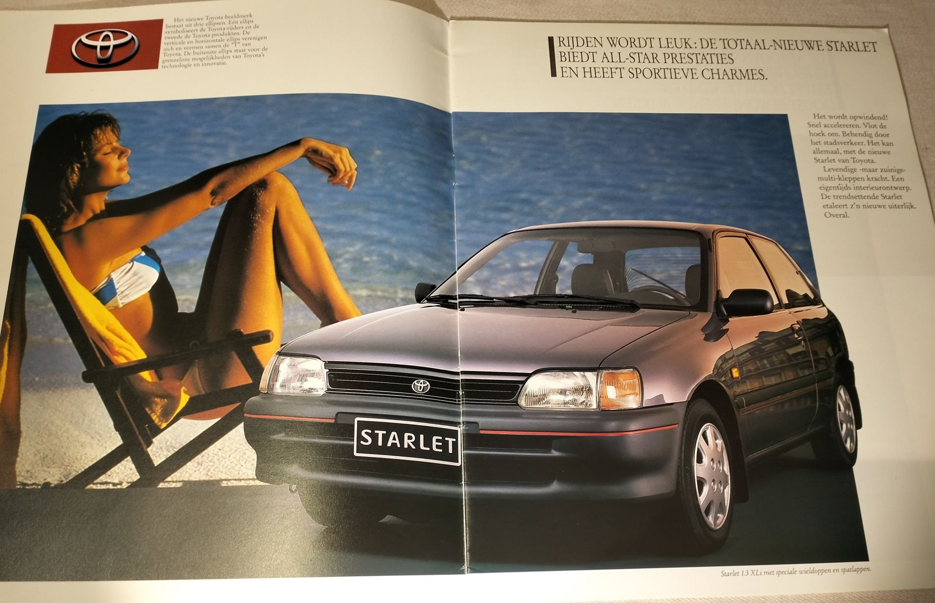 Revista Promocional Toyota Starlet EP80
