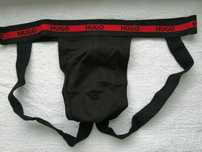 1 sztuka/ para HUGO jockstrap rozm L czarne