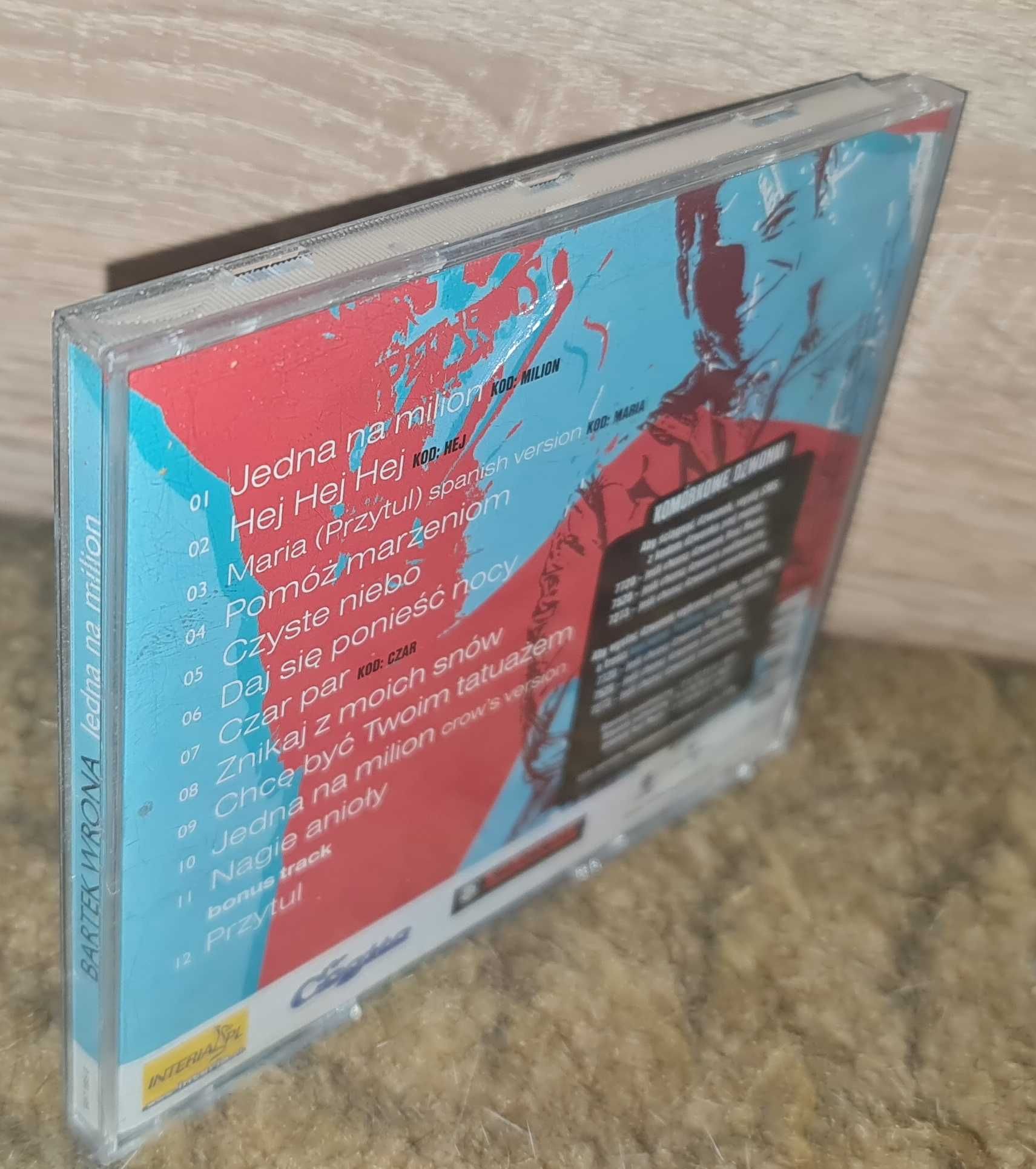 Bartek Wrona / Jedna Na Milion / CD / STAN 2/6/