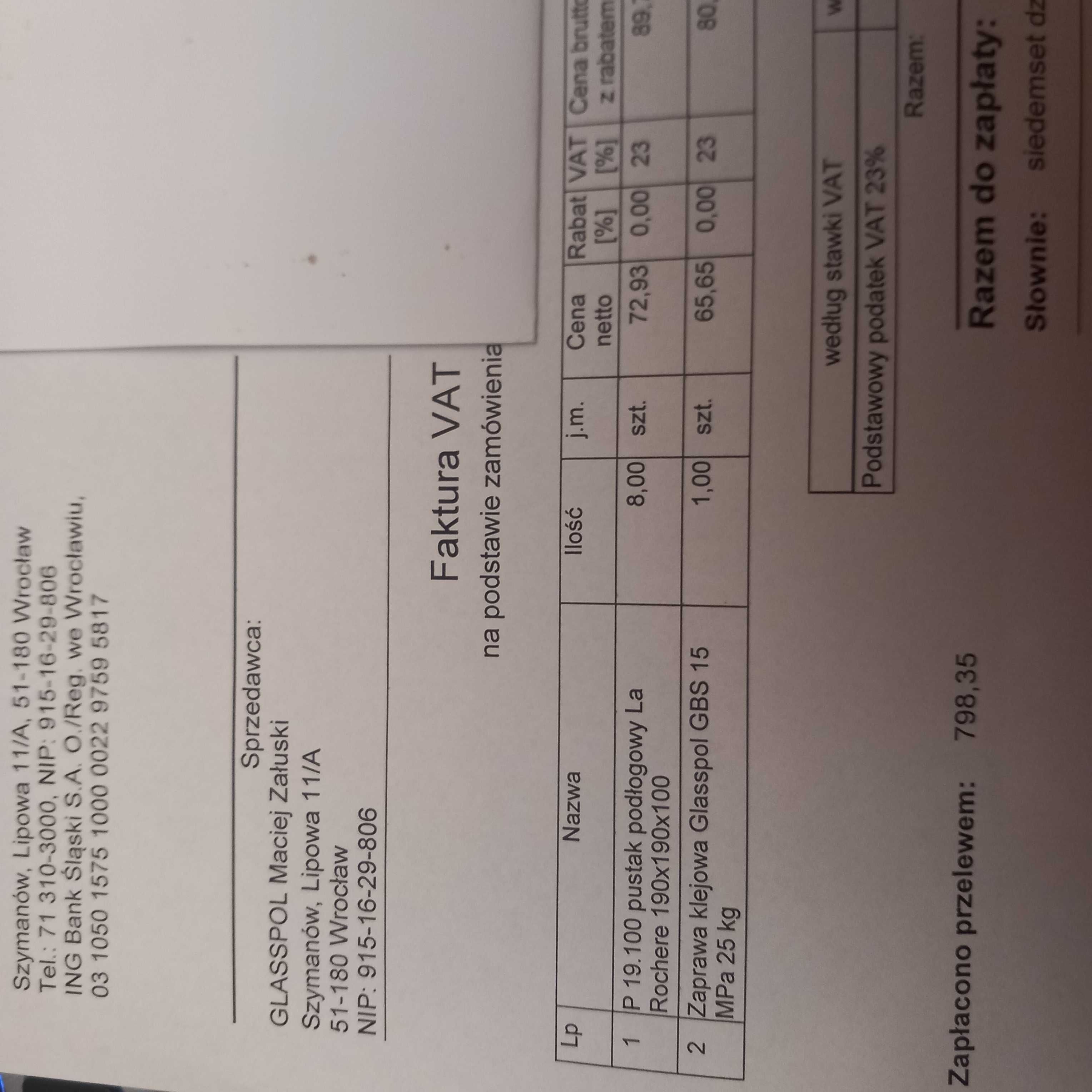 luxfery/pustaki PODŁOGOWE! La Rochere, 8 sztuk