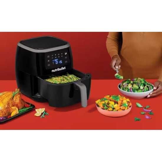 Fritadeira sem Óleo NUTRIBULLET Air Fryer XXL Digital NBA071B