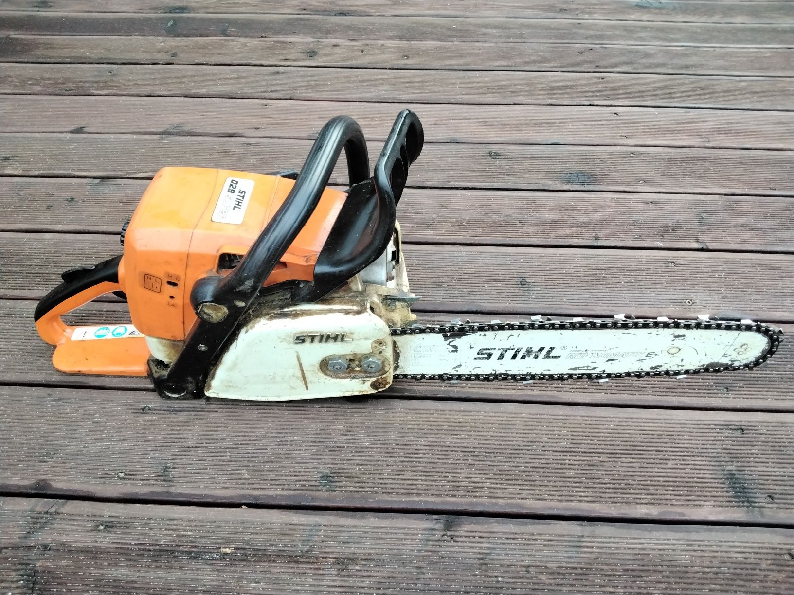 Piła spalinowa marki Stihl 029