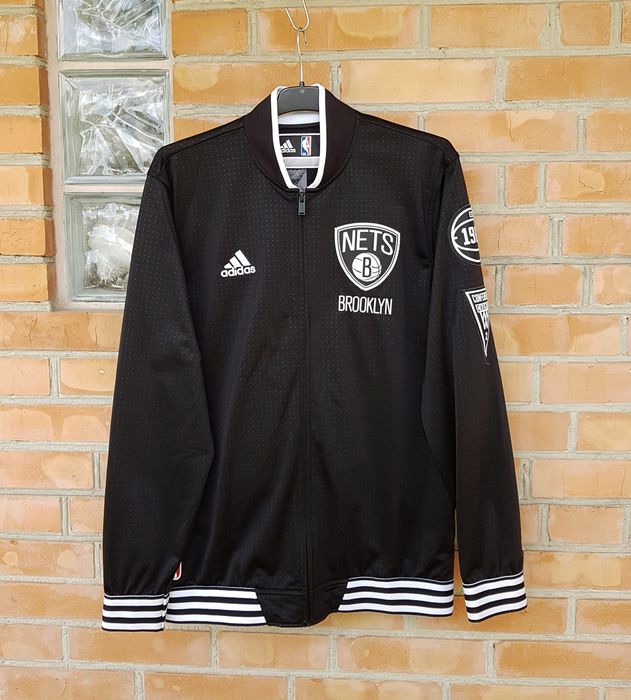 Adidas Brooklyn Nets Bomber куртка бомбер кофта олімпійка оригінал L