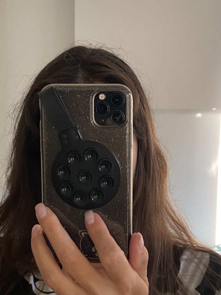 Magnetyczny uchwyt na etui magsafe z przyssawką do szkla dla zdjęć