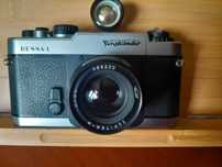 Voigtländer Bessa L aparat fotograficzny z obiekt. Jupiter 8 50mm f2