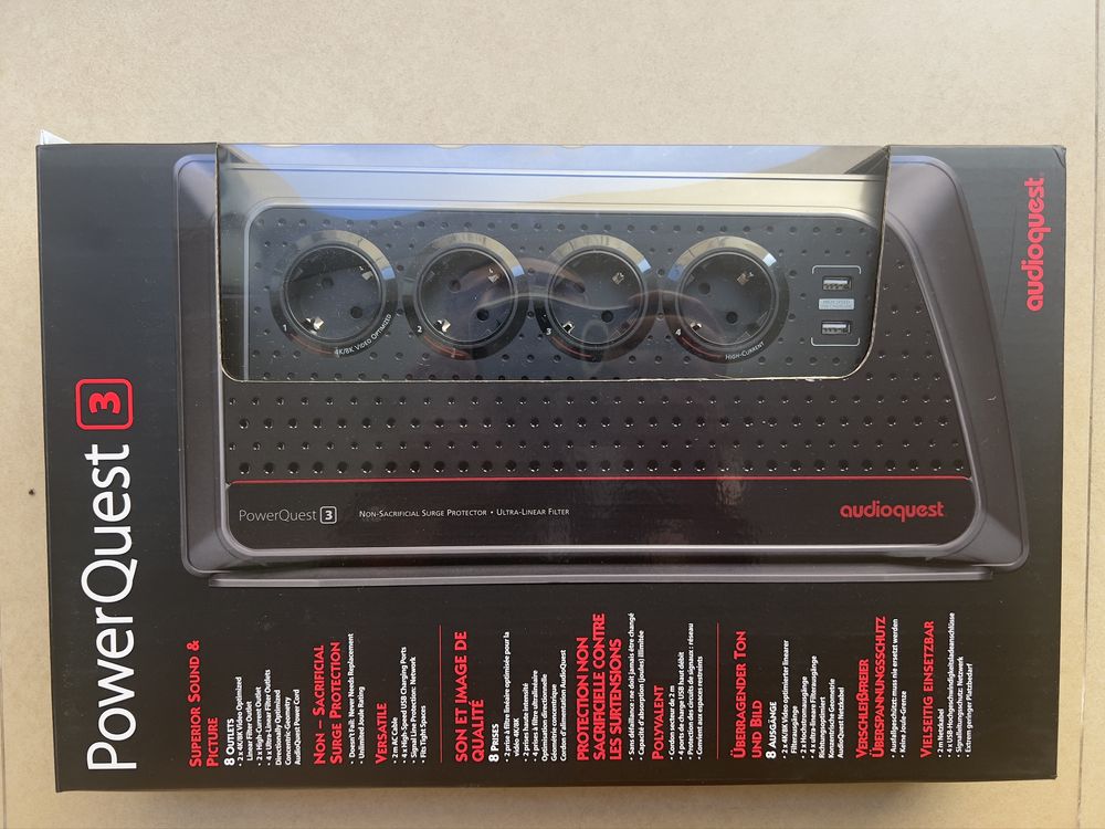 Audioquest PowerQuest 3 - Filtro de corrente