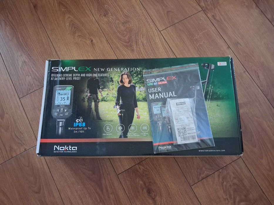 Wykrywacz Metali  Simplex Lite + Pinpointer - 1 rok Gwarancji