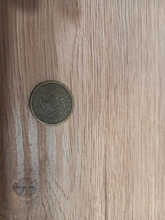 Moneta 10 Reichspfenig Deutsches Reich 1924 r