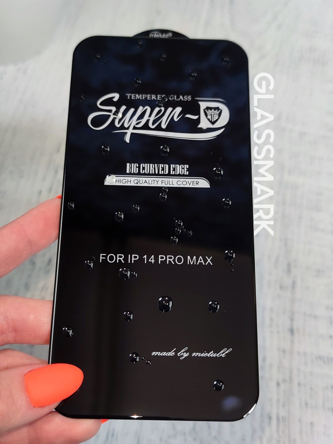 Захисне скло 6D для iPhone 14 Pro Max, защитное стекло айфон 15 про