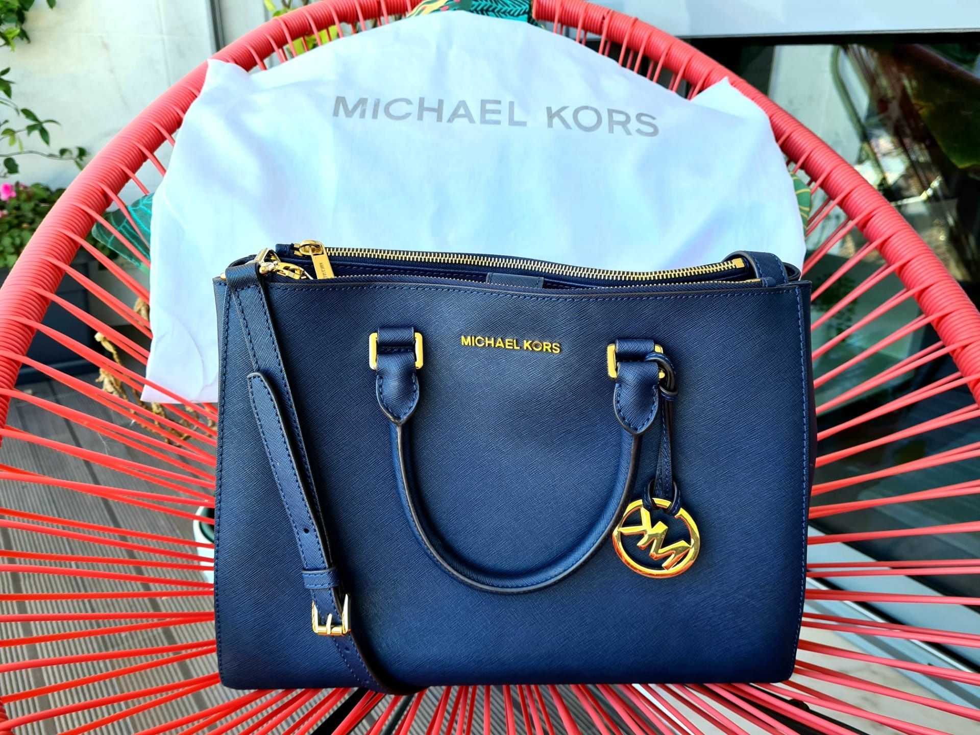 Michael Kors azul original