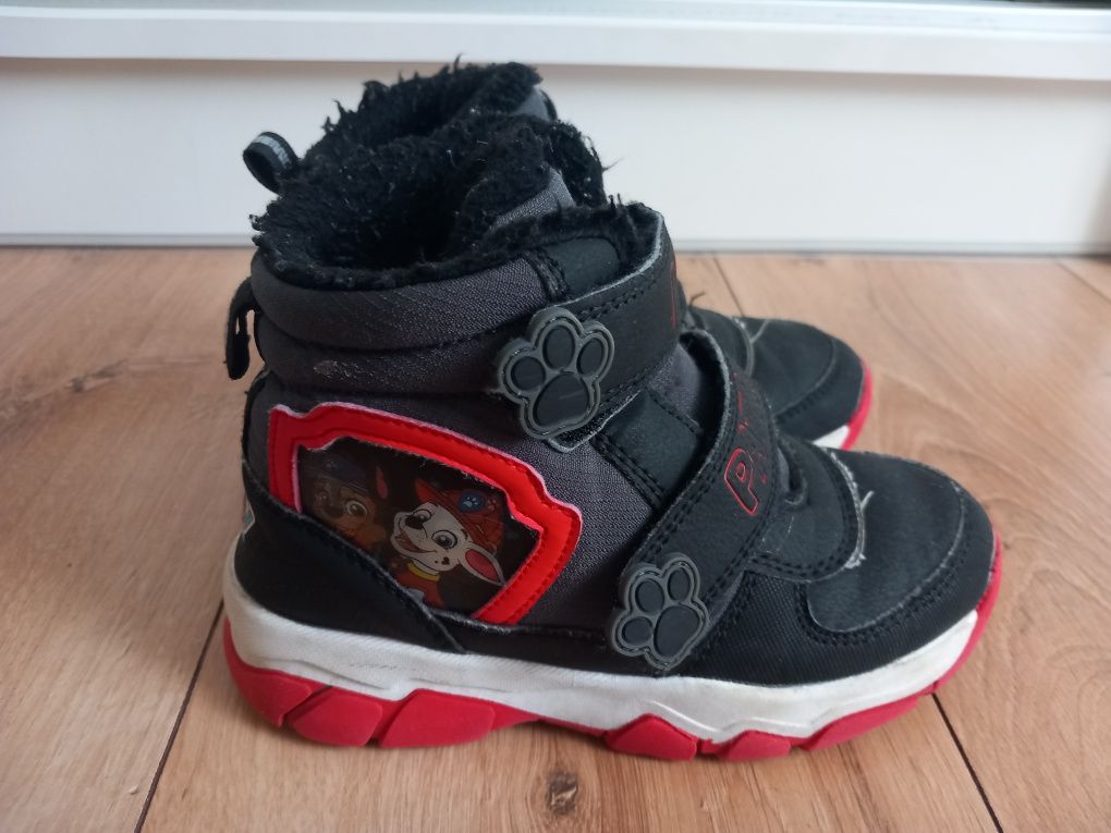 Buty Smyk zimowe na zimę kozaki śniegowce Paw Patrol dla chłopca 29