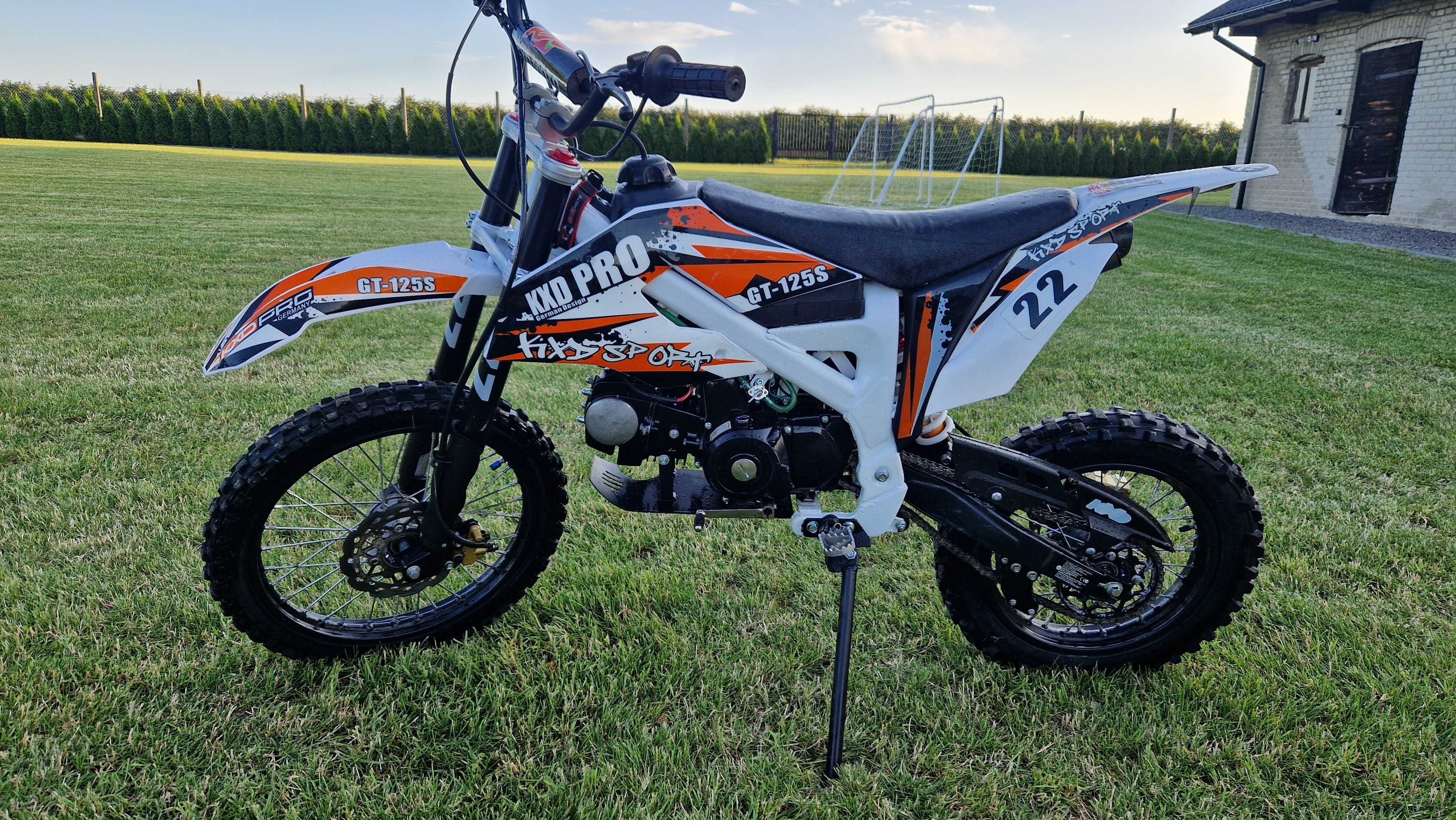 Cross Kros 612 KXD PRO 125 rozrusznik koła 14/17