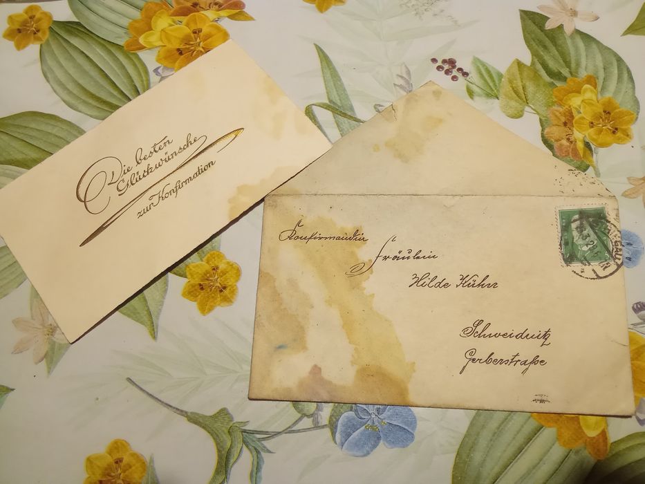 Schweidniz świdnica list przedwojenny