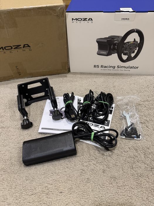 Відмінний стан! Ігровий комплект MOZA RACING R5 BUNDLE