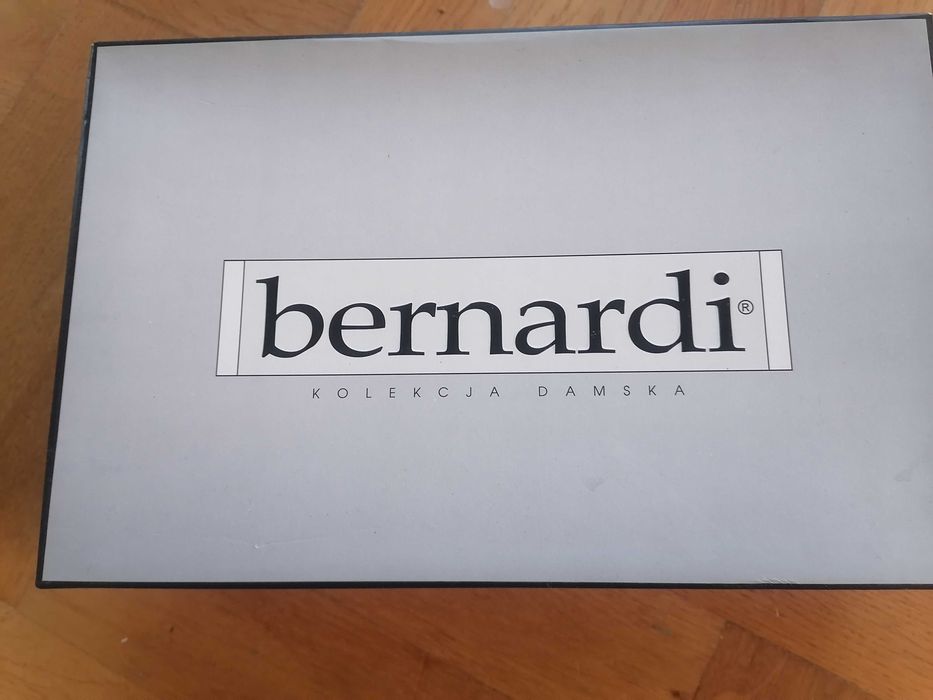 Czółenka letnie rozm 43 Bernardi jasna zieleń