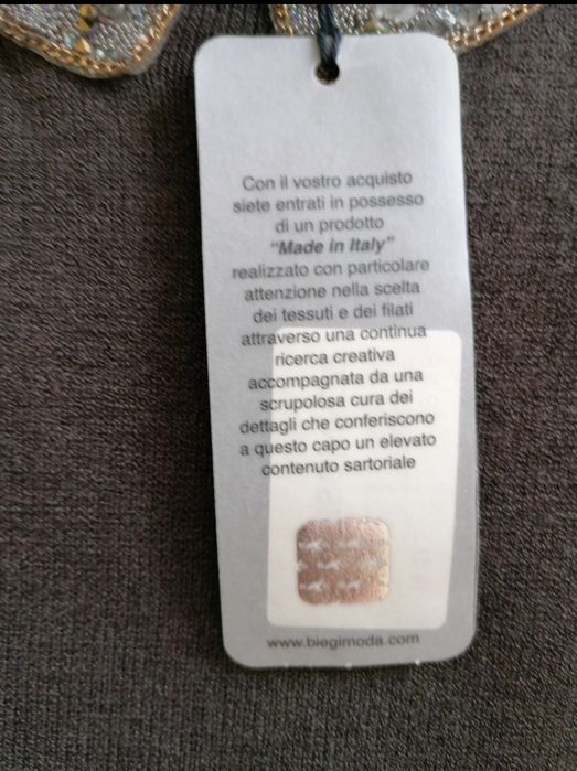 Vestido de malha novo nr 34